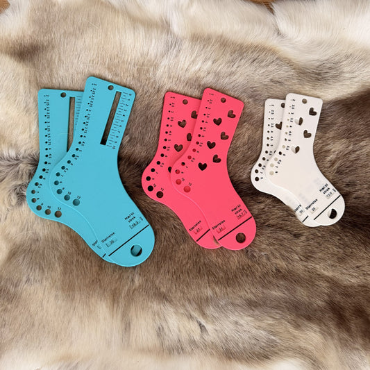 6-Pakk - 1 Par av hver størrelse