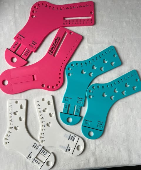 6-Pakk - 1 Par av hver størrelse